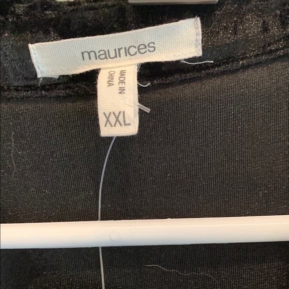 NWT XXL Maurices Button Down Top B6 - Picture 2 of 4